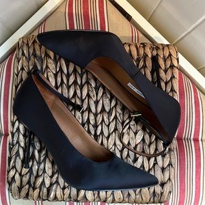 & Other Stories Satin Stiletto Heels in Black